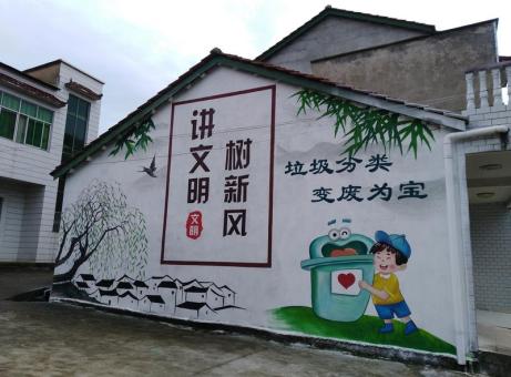 永康墙绘是现在流行的墙体广告