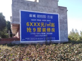 永康品牌公司青睐的墙体广告