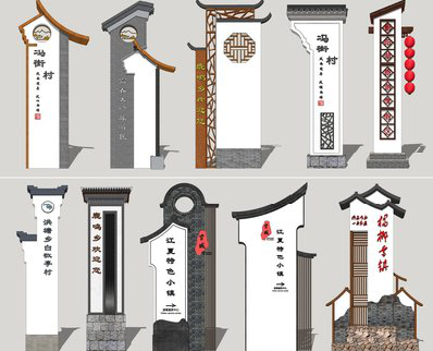 永康美丽乡村标识标牌有哪些分类？