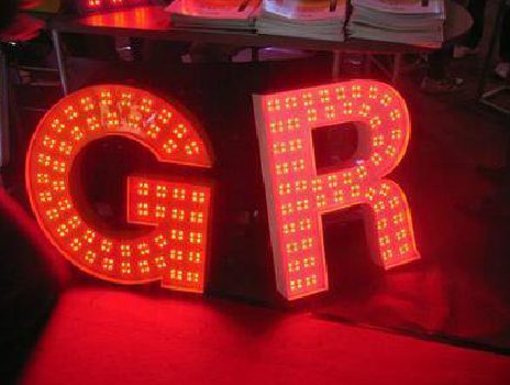 永康LED发光字常见的安装误区。